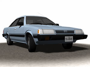 sedan 1990s Model 3D