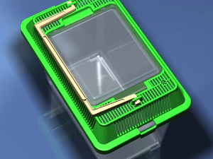 small plastic terrarium 3D Model