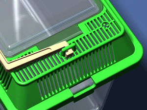 small plastic terrarium 3D Model