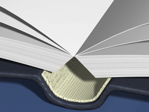 hardcover book Modello 3D
