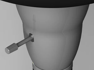 standing floor lamp 3D Model