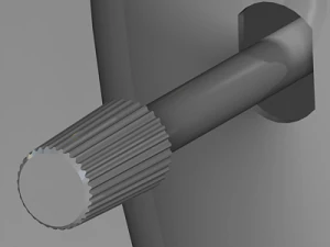 standing floor lamp 3D Model