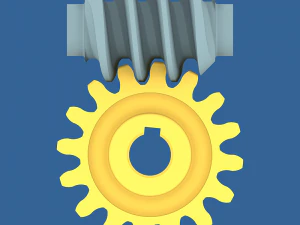 assorted gear collection 01 3D Print Model
