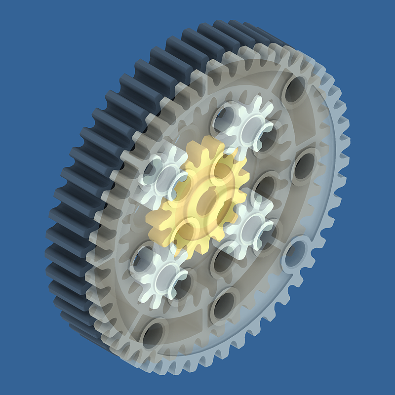 Gears 3D Model