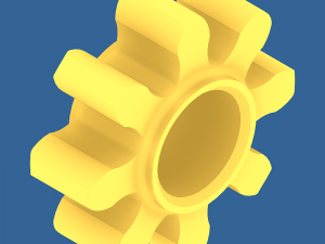 spur gear collection 01 3D Baskı Modeli