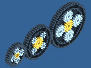 遊星歯車コレクション01 3Dプリントモデル