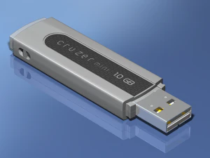 USB-Flash-Speicherlaufwerk 3D Modell