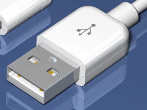 mp3 music player with accessories 3D Model