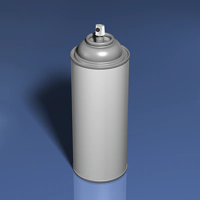 aerosol spray can 3D Model .c4d .max .obj .3ds .fbx .stl .blend 