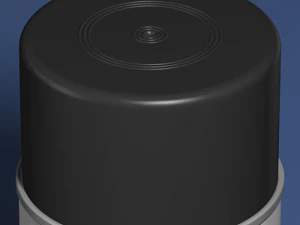 aerosol spray can 3D Model