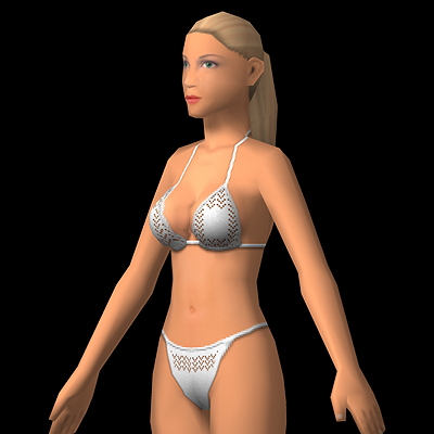 female character 01 3D Model .c4d .max .obj .3ds .fbx .stl .blend 