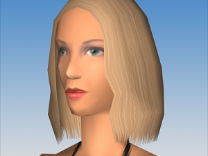 female character 02 3D Model