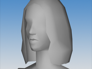 female character 02 Modèle 3D