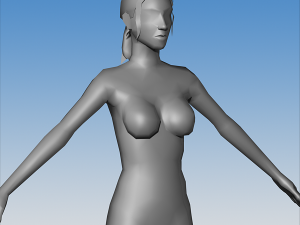 female character 03 3D Model