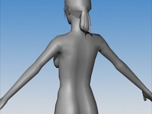 female character 03 3D Model