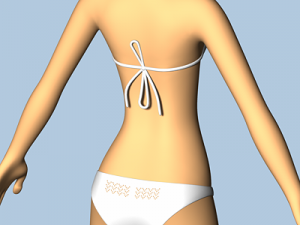 female cartoon character 03 Modèle 3D
