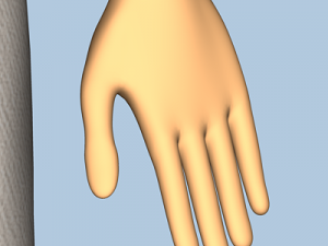 female cartoon character 03 Modèle 3D