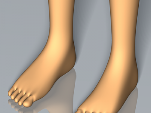 female cartoon character 03 Modèle 3D