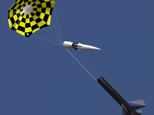 model rocket Modello 3D