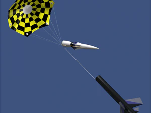 modello di razzo Modello 3D