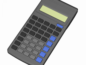 scientific calculator Modèle 3D