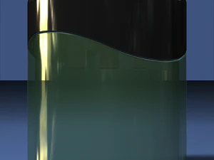 clear plastic pencil sharpener 3D Model