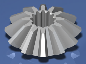 automobile differential gearbox 3D Model