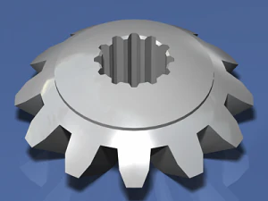 automobile differential gearbox 3D Model
