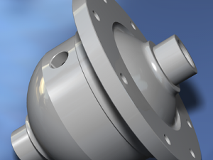 automobile differential gearbox 3D Model