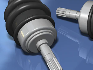 automobile differential gearbox 3D Model