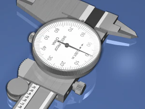 kaliper panggil Model 3D