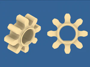 spur gear collection 02 3D Print Model