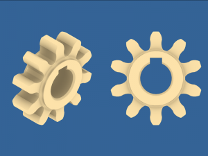 spur gear collection 02 Model do druku 3D