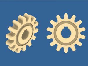 spur gear collection 02 Model do druku 3D