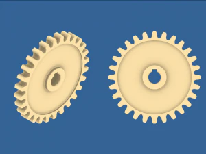 spur gear collection 02 3D Print Model