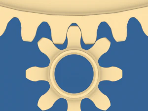 spur gear collection 02 3D Print Model