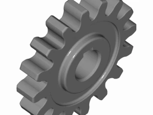 spur gear collection 02 3D Print Model