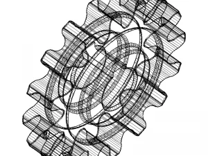 spur gear collection 02 3D Print Model