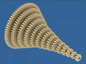 spur gear collection 02 Model do druku 3D