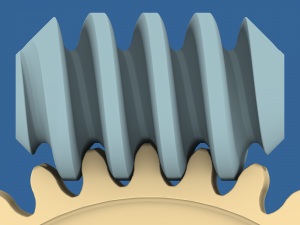 worm gear collection 02 Model do druku 3D