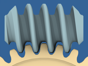 worm gear collection 02 Model do druku 3D