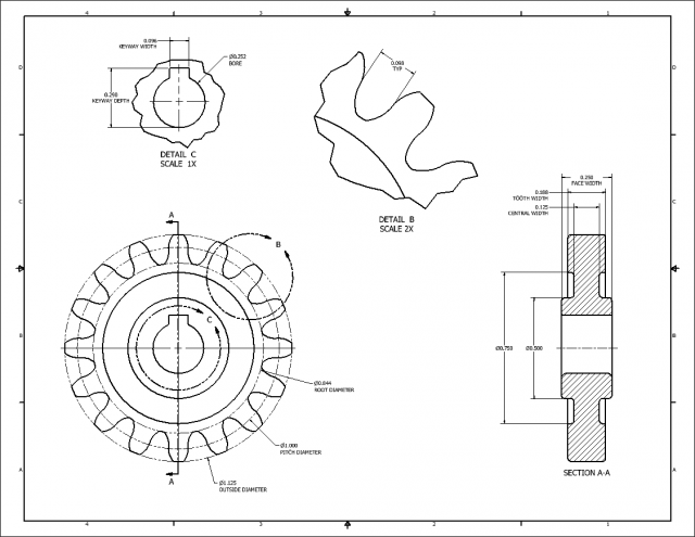 Download worm gear collection 02 3D Model