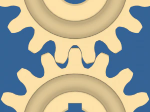 16-tooth spur gear 3D Print Model