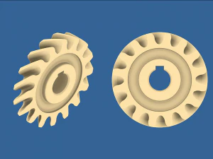 helical gear collection 02 3D Print Model