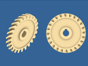 helical gear collection 02 3D Print Model