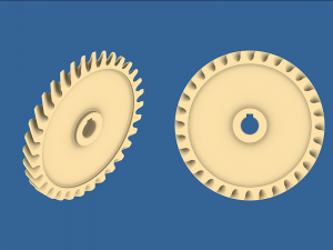 helical gear collection 02 3D Принт Модель