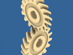 helical gear collection 02 3D Принт Модель
