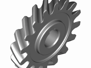 helical gear collection 02 3D Print Model