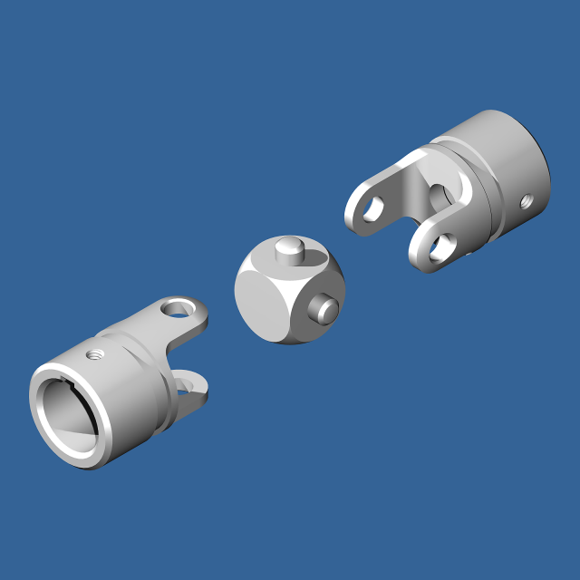 Download universal joint 3D Model