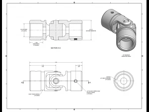 universal joint 3D Print Model